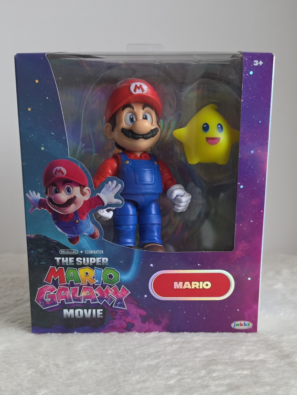 Jakks Pacific Super Mario Galaxy Movie Action Figure with Luma 5”